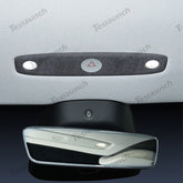 Alcantara Front Reading Light Cover Sticker for Tesla Model Y Juniper 2025+